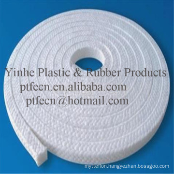 100% Virgin Square PTFE Braided Packing Without Oil